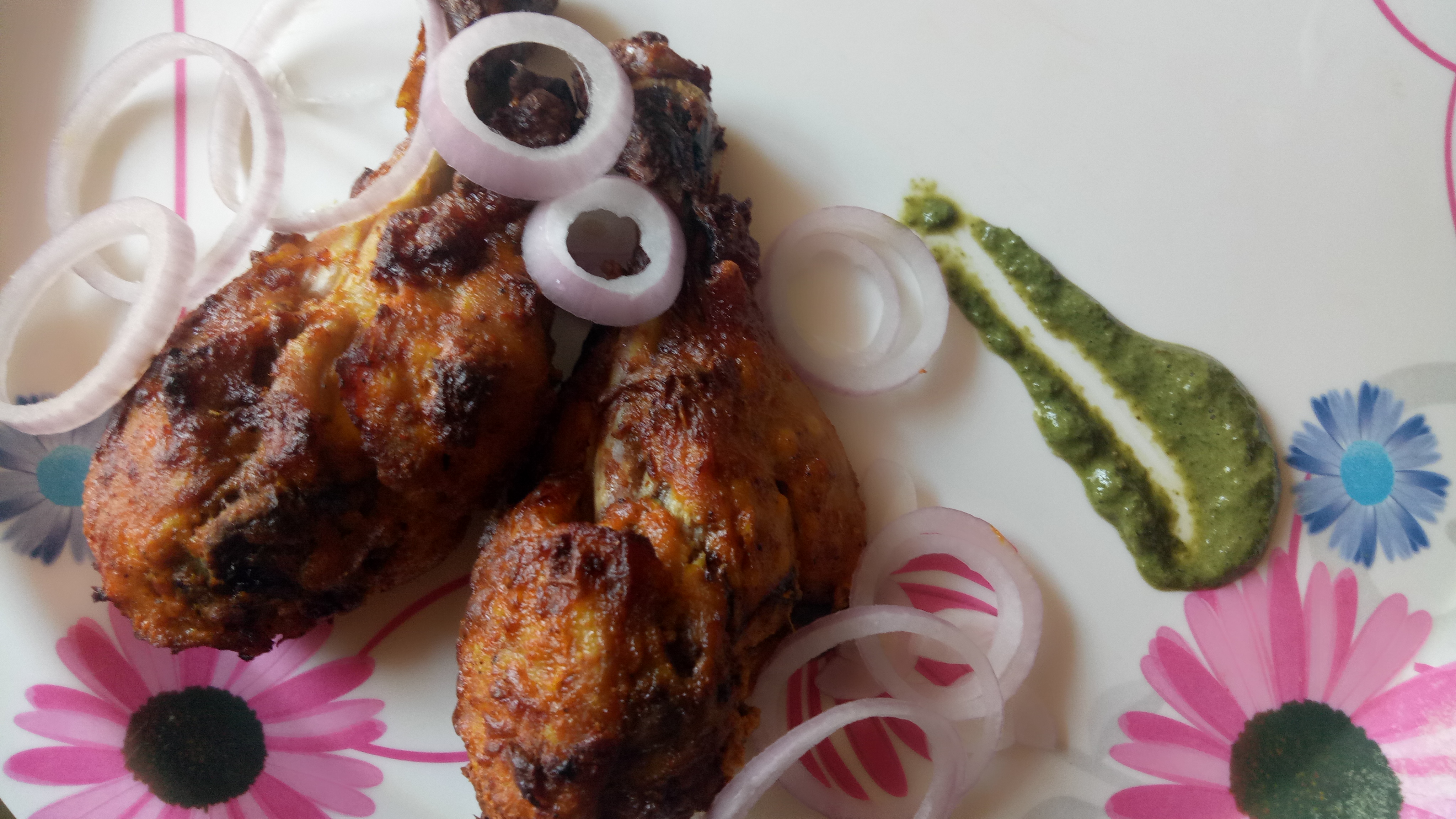 Cheesy Zaffran Chicken Tandoori